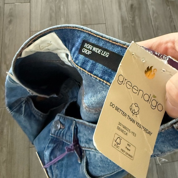 Gloria Vanderbilt X Christian Siriano|Boho wide leg jeans in plus size,NWT••• - Picture 10 of 13